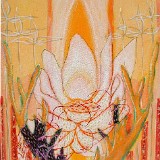 lotus - Acryl auf Leinen - 2005 - Privatbesitz