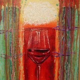 Glas - Acryl auf Leinen - 2008 - Privatbesitz