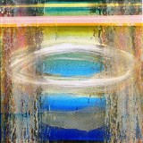 "Chakra Hals" - Acryl auf Leinwand - 40 x 50 cm - 2013v