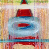 "Projektion" - Acryl auf Leinwand - 40 x 50 cm - 2014