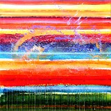 "Hiatabui" - Acryl auf Leinwand - 120 x 120 cm - 2015  Musik: Herbert Pixner - *