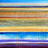 "Schnuckiputz" - Acryl auf Leinwand - 120 x 120 cm - 2015  Musik: Manny Pardeller