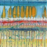 "Zwischenraum" - Acryl auf Leinwand - 40 x 50  cm - 2016 - *