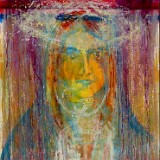 "Maria von Magdala" - Acryl auf Leinwand - 124 x 200  cm - 2016