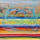 "Riff" - Acryl auf Leinwand - 100 x 90  cm - 2018 *