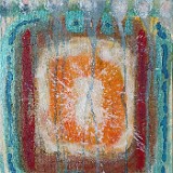 "Erscheinung" - Acryl auf Leinwand - 40 x 70 cm - 2022