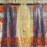 "Schild" - Acryl auf Leinwand - 70 x 100 cm - 2023