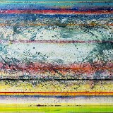 "Galaxie" - Acryl auf Leinwand - 189 x 120 cm - 2023