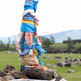 Ovoo, Orkhon Valley, Mongolei - August  2016 - Kurt