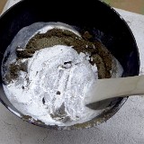 Fresko, Intonaco, Selbstgebrannter Kalk und Flusssand, 2017