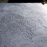 Fresko, Ornament durchgedrückt, 2017