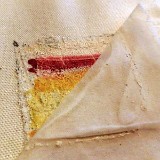 Fresko, Abziehen der Gaze, 2015