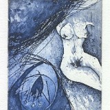 Blume - Radierung - 1994