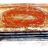 Radierung, acqua torte, acqua tinta -  "Prana"  2018 - Auflage: 40