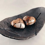 Schale,Bucchero und Keramikherzen