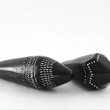 Flöte - Ton poliert - Bucchero - 2018