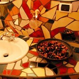 Kunstbad - Hotel Feldmüller - Sand in Taufers - Waschtisch