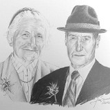 Porträt - Bleistiftzeichnung - 2012