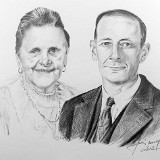 Porträt - Bleistiftzeichnung - 2012