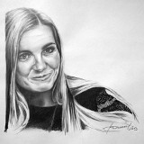 Porträt - Bleistiftzeichnung - 2013