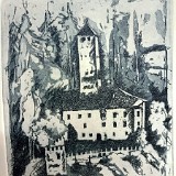 Probedruck der Aquatinta